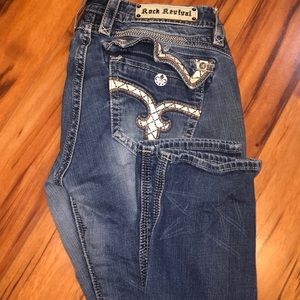 women’s rock revival jeans